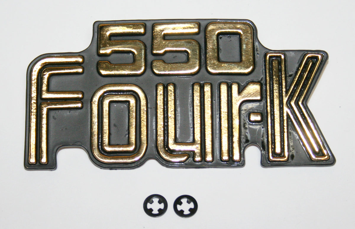 Honda CB550K Side Cover Emblem CB550K 1977-78 87124-404-670