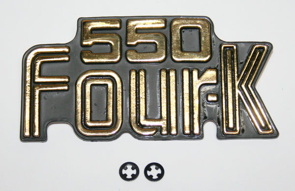 Honda CB550K Side Cover Emblem CB550K 1977-78 87124-404-670