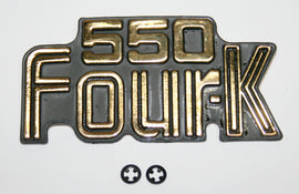 Side Cover Emblem CB550K 1977-78 (29-0081)