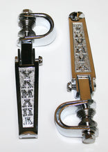 Lataa kuva Galleria-katseluun, Custom Yamaha Chrome Crash Bar Highway Footpeg Set