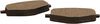 Yamaha YZ125 YZ250 XT600 YTZ250 Rear Friction Pads 34X-W0046-02