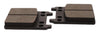 Honda CB750F GL1000 GL1000LTD Rear Friction Pad Set - Replaces Honda OEM 43211-431-673