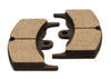 1988-89 Honda VTR250 Front Friction Pads - Replaces Honda OEM 45105-MA6-004