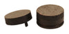 Honda CB125 / Honda ATV FL250 Front Friction Pads - Replaces Honda OEM 45345-107-720B