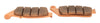Honda CB400 CBR1000 VF750 VT1100 Front Sintered Friction Pads - Replaces Honda OEM 45106-MN8-671B