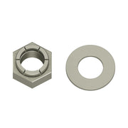 Honda CB750 CB550 CB500 CB450 Swingarm Pivot Bolt Locknut with Washer | 90354-268-000 — 01-product (29-7022)