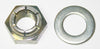 Honda CB750 CB550 CB500 CB450 Swingarm Pivot Bolt Locknut with Washer | 90354-268-000