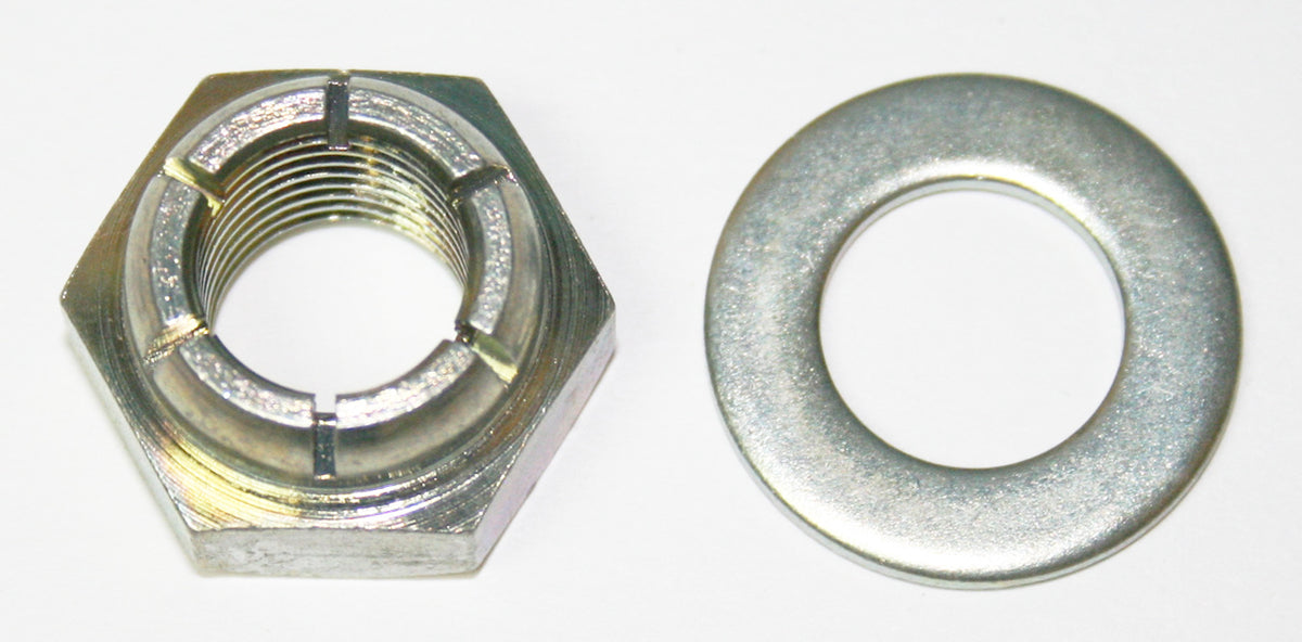 Honda CB750 CB550 CB500 CB450 Swingarm Pivot Bolt Locknut with Washer 90354-268-000