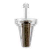Universal 90 Degree Bronze Inline Fuel Filter 1/4"