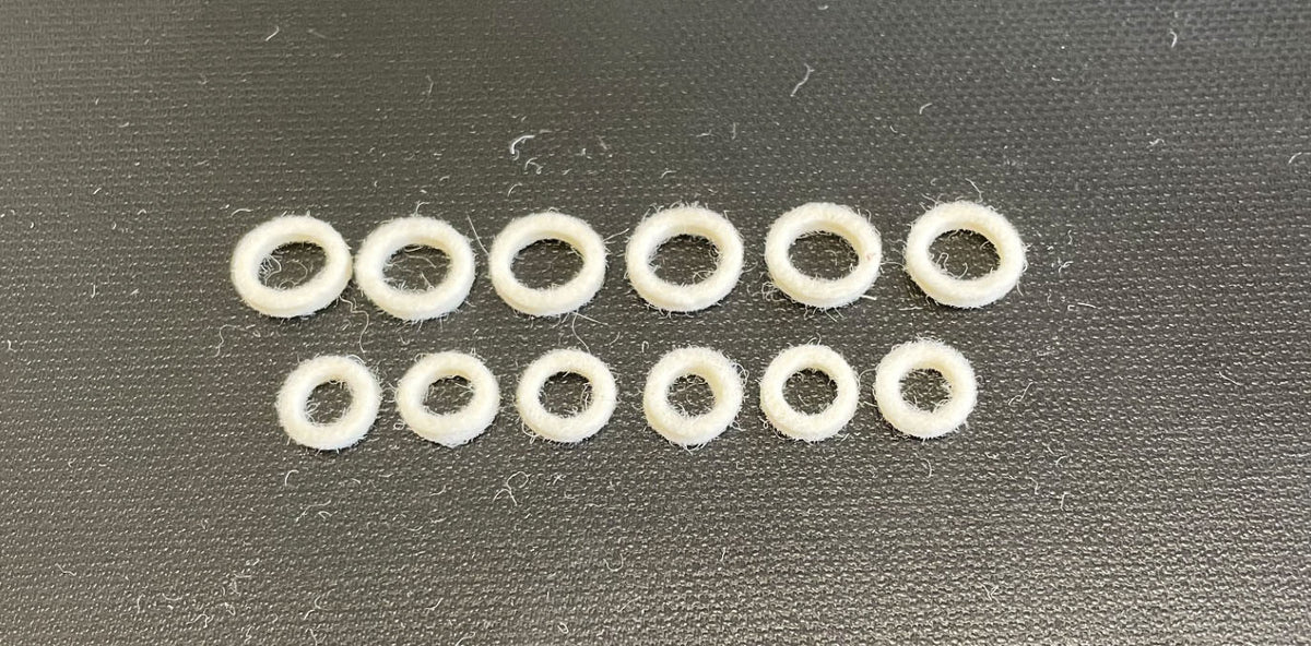 Honda CB750 CB550 CB650 CB900 Carburetor Felt Throttle and Choke Shaft Seal set of 12