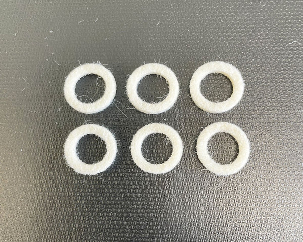 Honda CB750 CB550 CB400 CB350 Keihin PD Carburetor Felt Throttle Shaft Seal set of 6