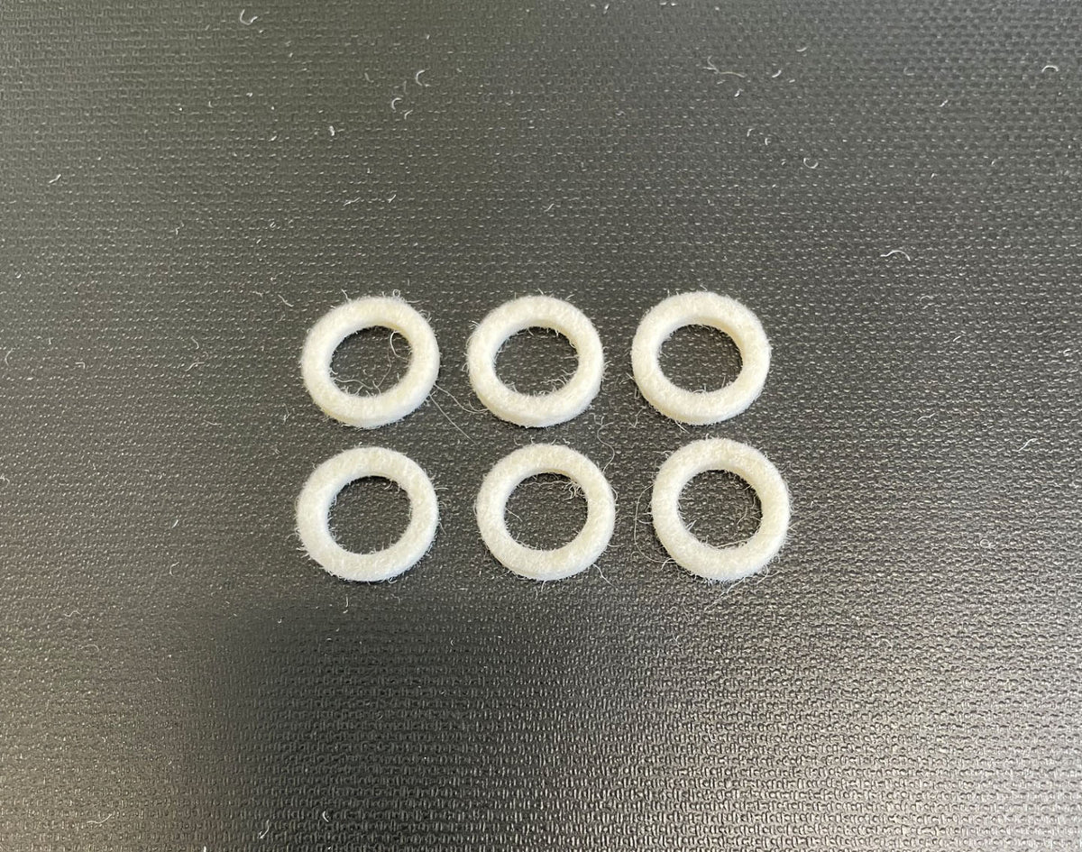 Honda CB750 CB550 CB400 CB350 Keihin PD Carburetor Felt Throttle Shaft Seal set of 6