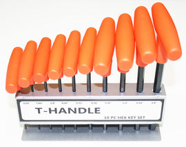 T Handle Hex Key Set (SAE Type) (35-0053)