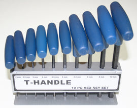 T Handle Hex Key Set (Metric Type) (35-0054)