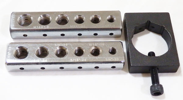 Universal Safety Wire Nut and Metric+Imperial Bolt Drill Jig Kit