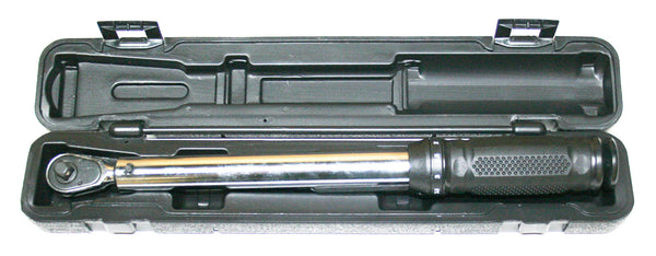 Universal 3/8" Drive Click Type Torque Wrench Tool 10-100FT