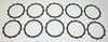 Honda GL1500 Clutch Plate Set (10 Plates) - Replaces Honda OEM 22201-MT8-000