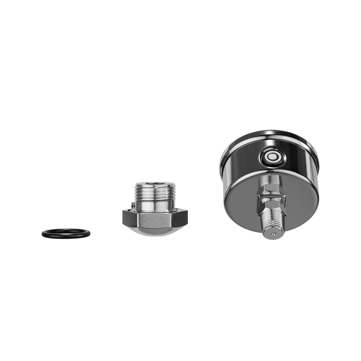 Honda CB750F CB750K Oil Pressure Gauge Assembly Black Face Plate