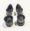 Kawasaki KZ650 KZ550 Air Box Adapter Boot Set - 11015-063 - Replaces Kawasaki OEM 11015-057