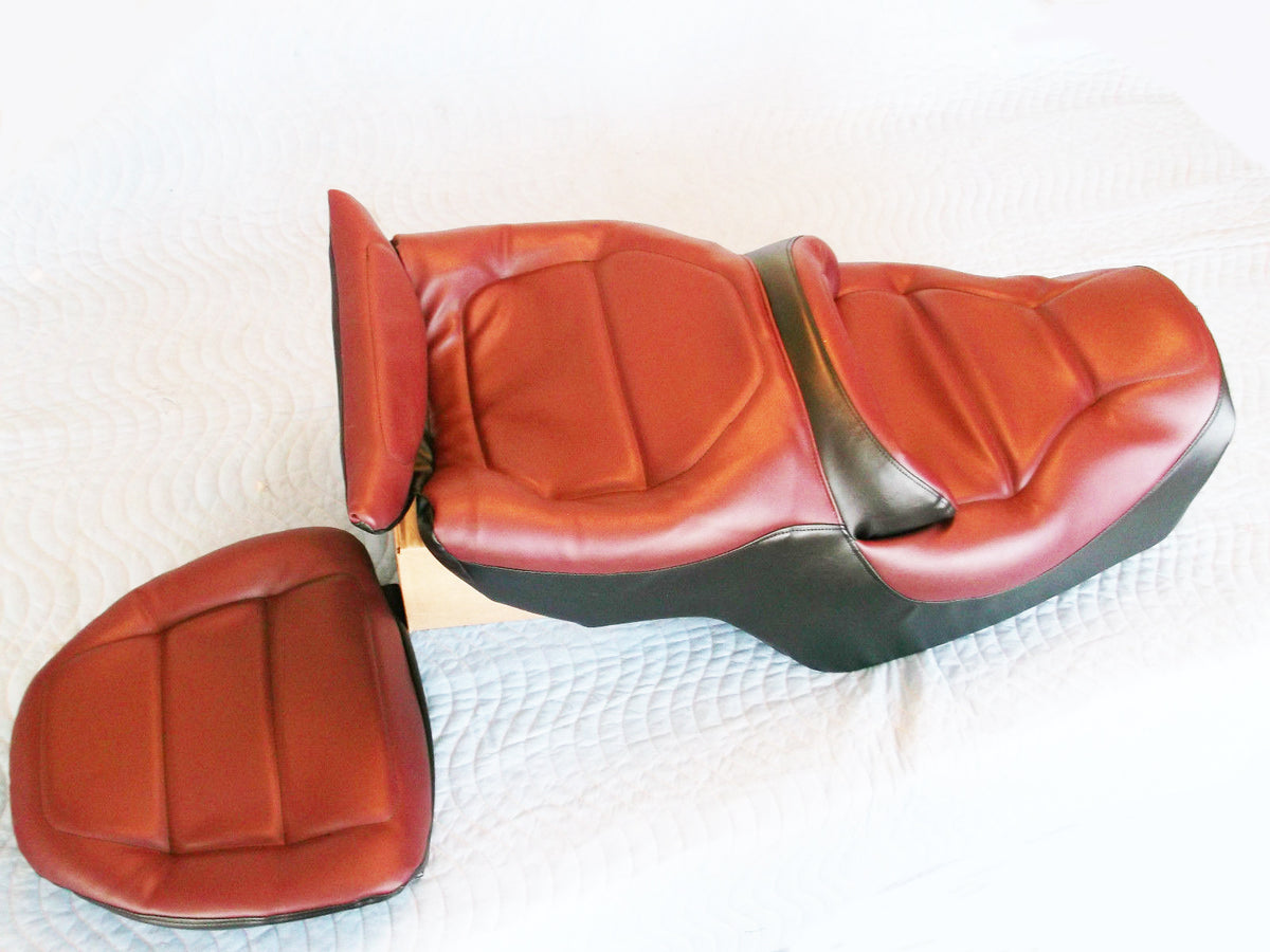 Honda GL1500 Red/Black Seat and Back Rest Cover GL1500