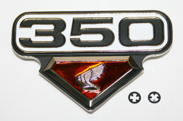 Honda CB350G CL350K Side Cover Emblem Left Side 87126-455-000