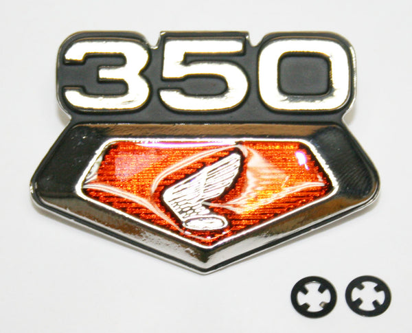 Honda CB350K CL350K Side Cover Emblem Left Side