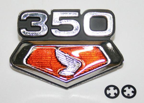 Honda CB350K CL350K Side Cover Emblem Right Side 87128-317-670
