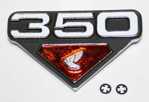 Honda CB350K CL350K Side Cover Emblem Left Side 87126-344-671