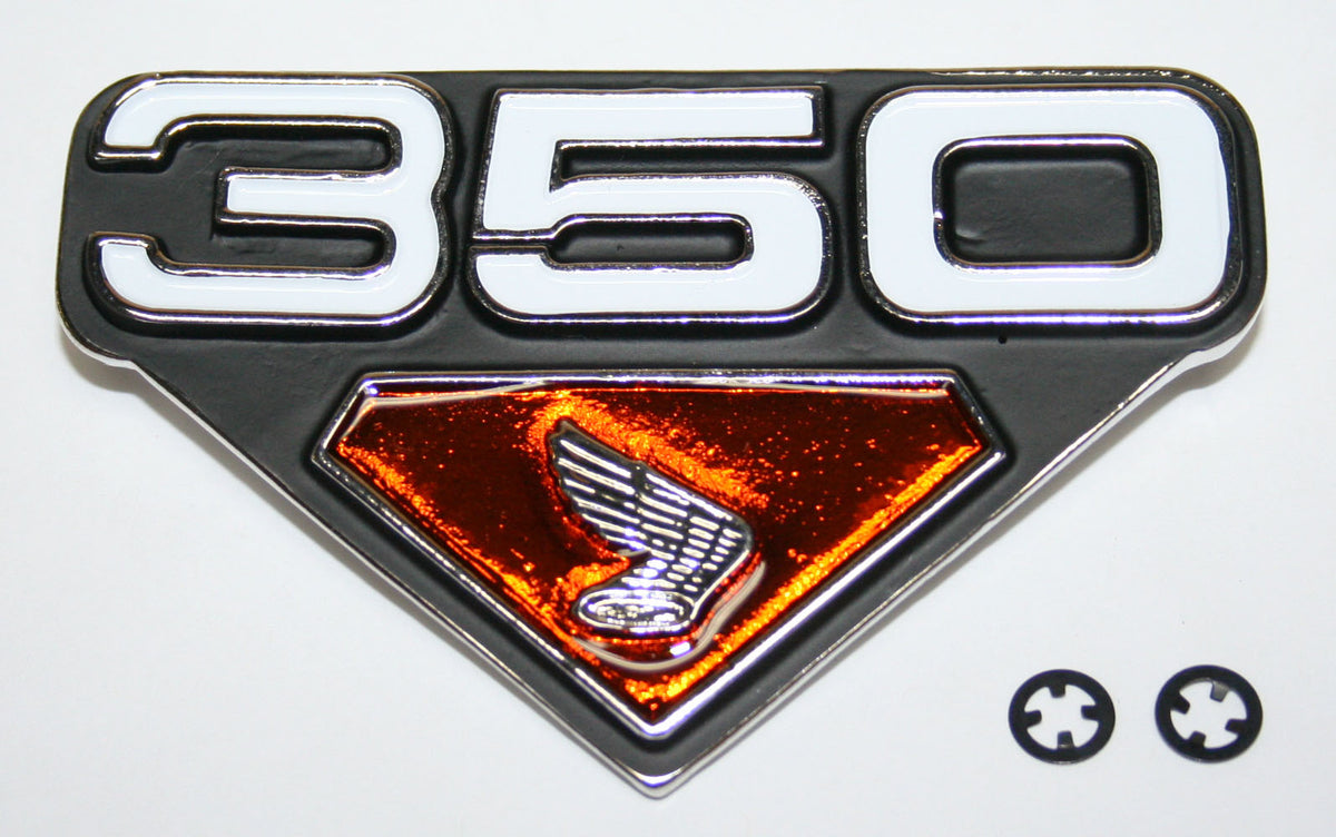 Honda CB350K CL350K Side Cover Emblem Right Side 87125-344-671