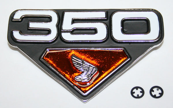 Honda CB350K CL350K Side Cover Emblem Right Side 87125-344-671