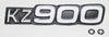 1976-77 Kawasaki KZ900A Side Cover Emblem - Replaces Kawasaki OEM 56018-233