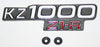 1978, 1980 Kawasaki KZ1000D Side Cover Emblem - Replaces Kawasaki OEM 56018-1020