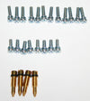 1977-78 Honda CB550K Carburetor Screw Kit - Replaces Honda OEM 8X-4X12