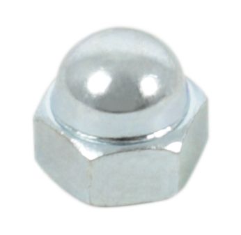 Universal 8mm ISO Cap Nuts pack of 10