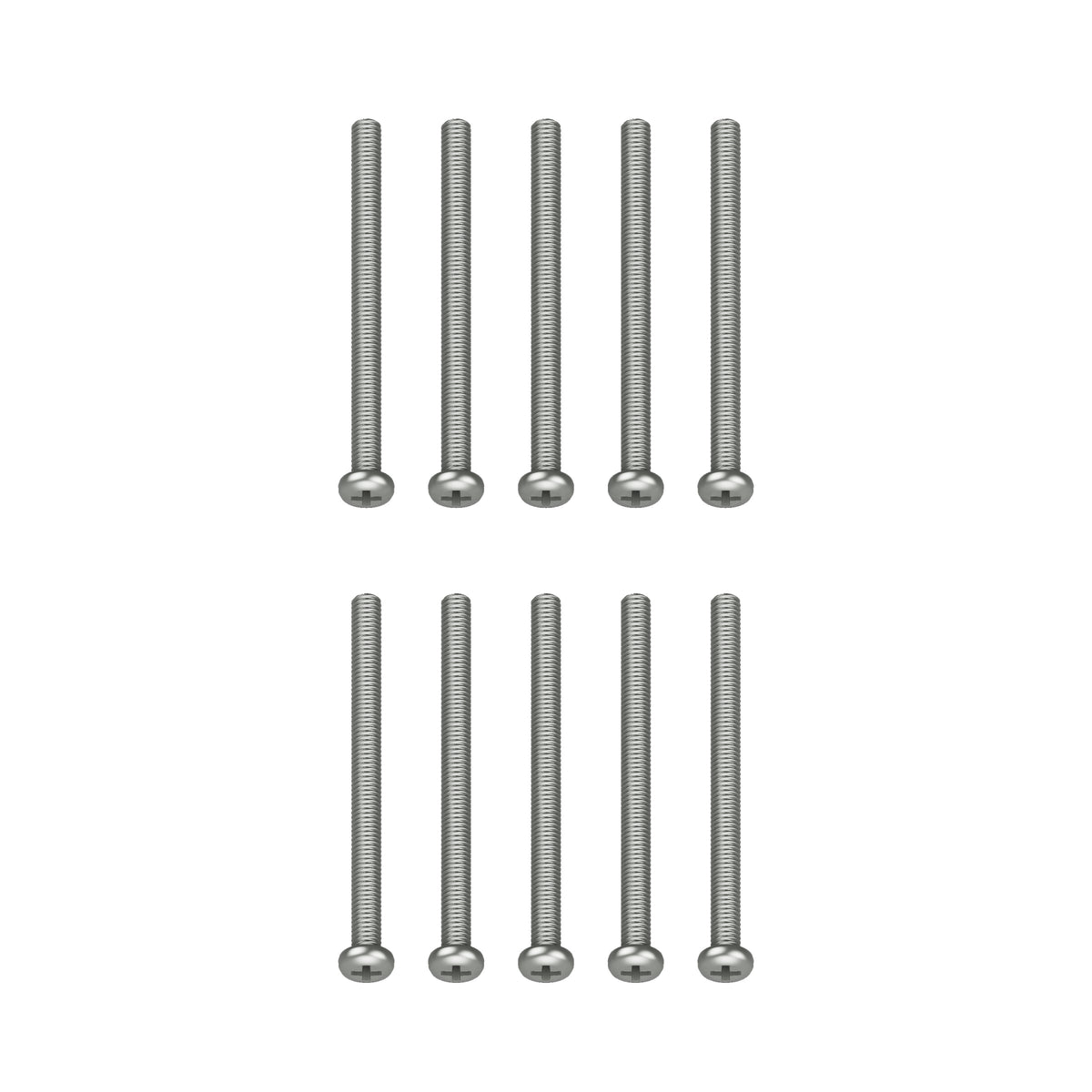 Honda Motorcycle ATV 4 x 55mm Lens Screws Pk/10 - Replaces Honda OEM 93500-04055-4J — 01-product (49-0145)