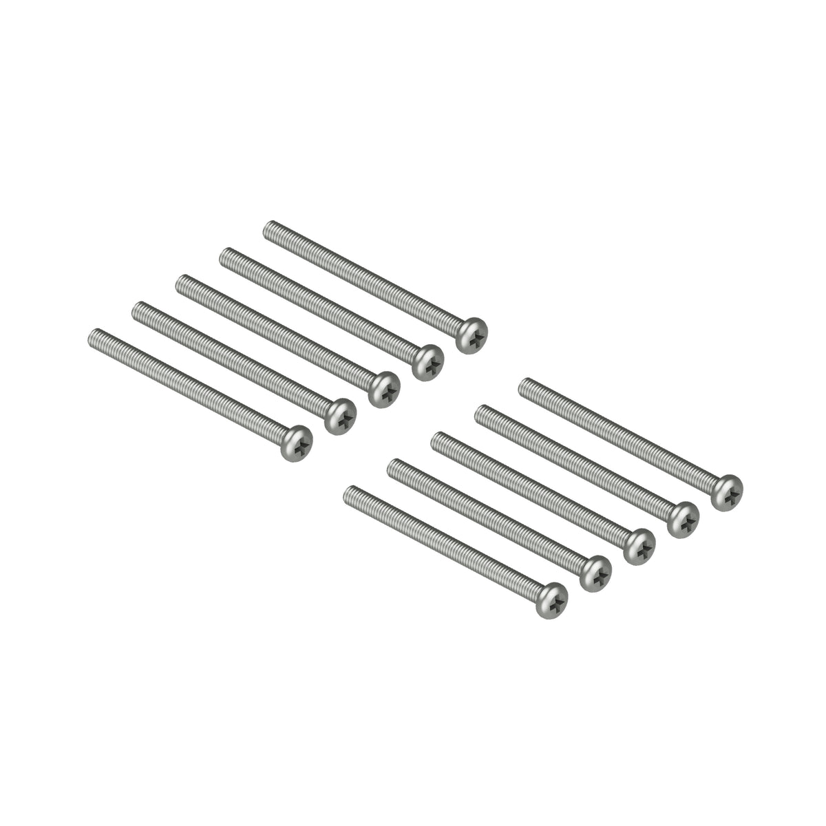 Honda Motorcycle ATV 4 x 55mm Lens Screws Pk/10 - Replaces Honda OEM 93500-04055-4J — 05-left (49-0145)