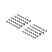 Honda Motorcycle ATV 4 x 55mm Lens Screws Pk/10 - Replaces Honda OEM 93500-04055-4J — 05-left (49-0145)