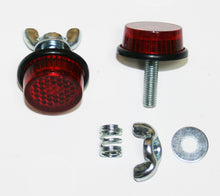 Lataa kuva Galleria-katseluun, Red Reflective License Plate Bolts (Pk/2)