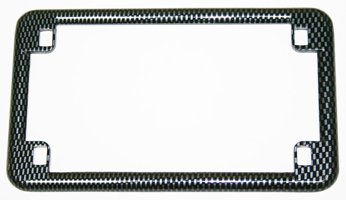 Universal Carbon USA License Plate Frame