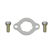 Front sprocket lock plate set — Front three-quarter