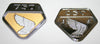 1969-70 Honda CB750K Side Cover Emblem Set 1969-70K - Gold - Replaces Honda OEM 87123-300-020
