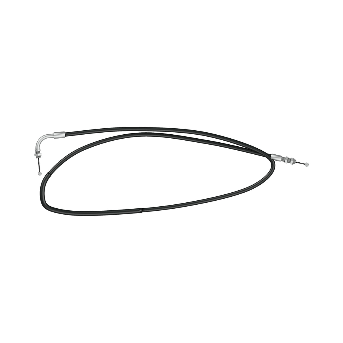 Honda Throttle Cable - Pull - Reference: 17910-341-000-END — Underside