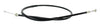 1981-82 Yamaha RD350 Clutch Cable - Replaces Yamaha OEM 4L0-26335-00