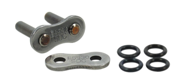 Universal 530SDC Solid Bushing Heavy Duty O-Ring Drive Chain Rivet Link