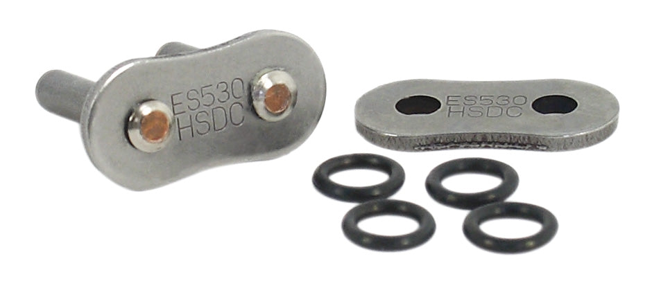 Solid Bushing Heavy Super Duty O-Ring Drive Chain Rivet Link 530HSDC - (56-0440)