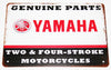 Universal Yamaha (Genuine Parts) - Tin Sign