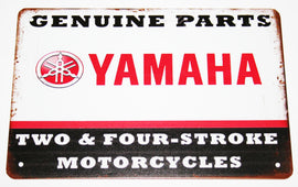 Yamaha (Genuine Parts) - Tin Sign (61-0018)