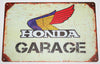 Universal Honda Garage - Tin Sign