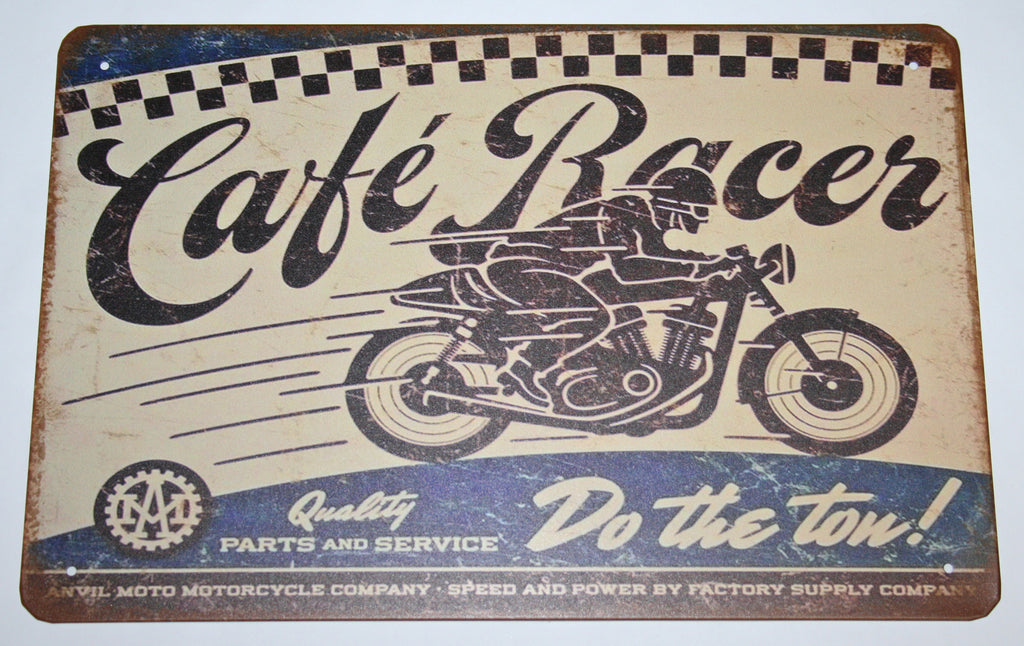 Cafe Racer (Do The Tow) - Tin Sign