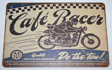 Load image into Gallery viewer, Cafe Racer (Do The Tow) - Tin Sign